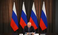 Vladimir Putin chairs a meeting with the State Council Presidium