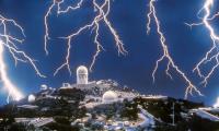 Lightning Storm at Kitt Peak National Observatory