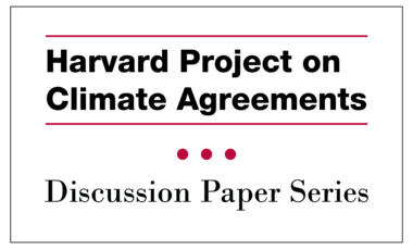 Harvard Project on Climate Agreements