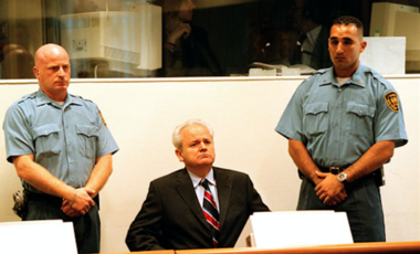 Slobodan Milosevic at the ICTY